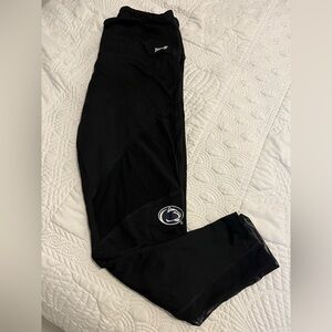 PINK Victoria's Secret Penn State Black Leggings